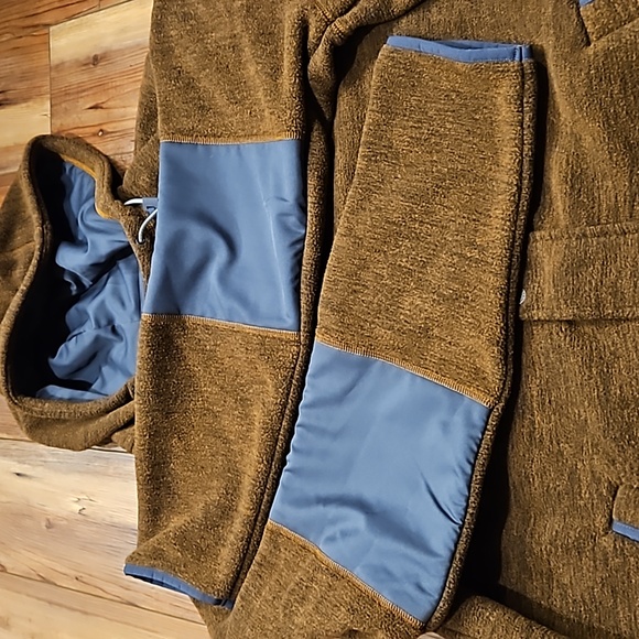 🆕 UpWest Brown Hooded Jacket - Picture 3 of 8